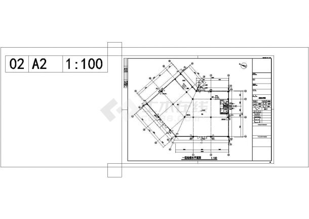 [安徽]30层一类住宅建筑给排水施工图纸-图二