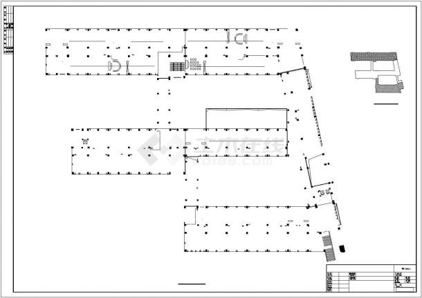 [湖南]3万平米六层教学楼给排水施工图纸-图二