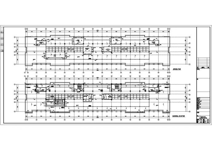 [内蒙古]4万平米九层大厦给排水施工图纸（大空间智能型主动喷水灭火系统）_图1