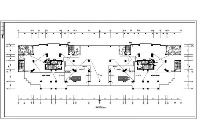 48000㎡某高层住宅综合楼电气设计施工图纸_图1