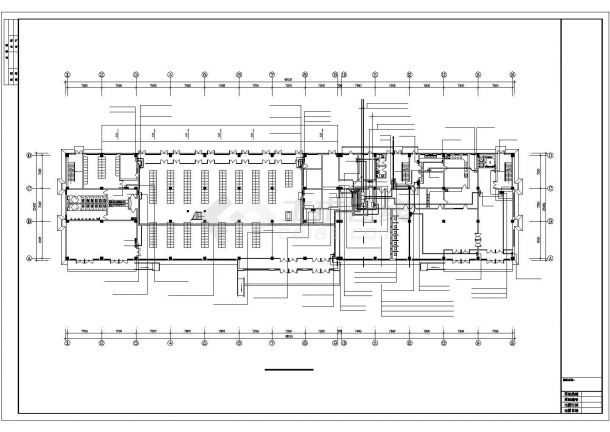 辽宁某地上四层框架结构客运站全套电气施工图（二级负荷，第三类防雷）-图二