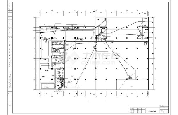 [山东]48700㎡国际大厦强电全套施工图纸（84米、地下2层）-图一