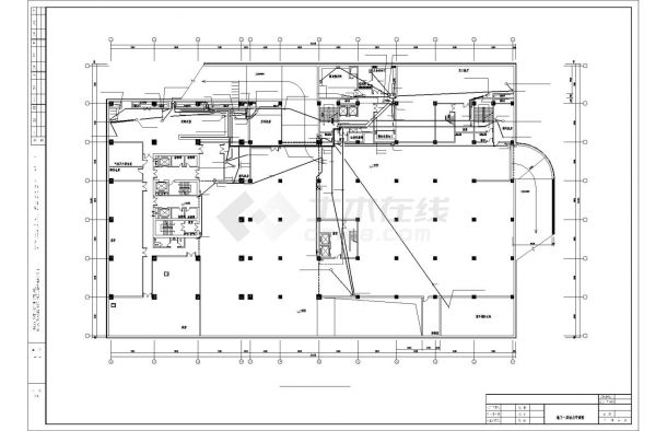 [山东]48700㎡国际大厦强电全套施工图纸（84米、地下2层）-图二