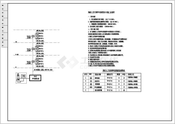 [重庆]某10395.43㎡十五层小区商业楼电气全套施工图-图一