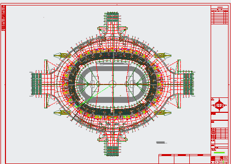 [山东]78913㎡五层奥体中心暖通空调设计全套施工图90张(国家特大体育建筑群)-图一