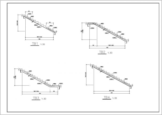 某四层框架结构商场结构设计施工图（7度抗震）_图1