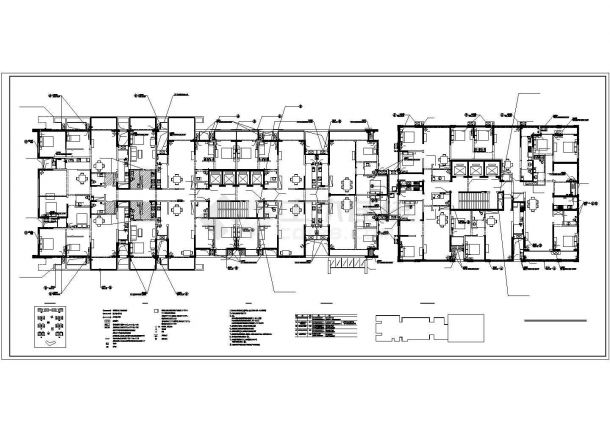 38层剪力墙结构住宅楼建筑设计方案图-图一