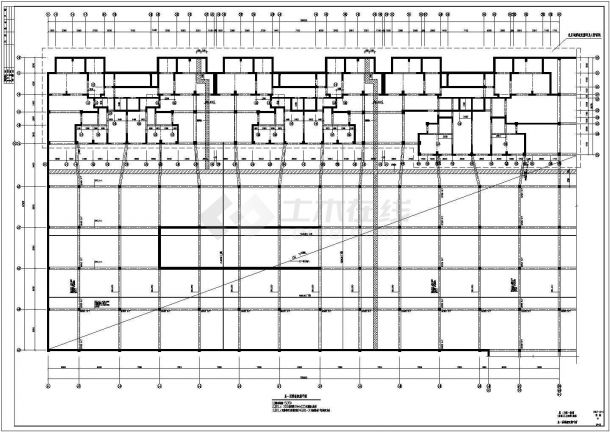 某带地下室三十层剪力墙结构商务楼结构设计施工图-图二