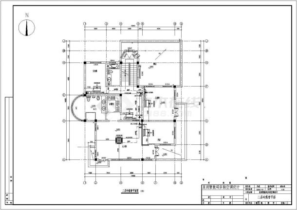 某别墅数码涡旋空调系统及地板采暖设计图纸-图二