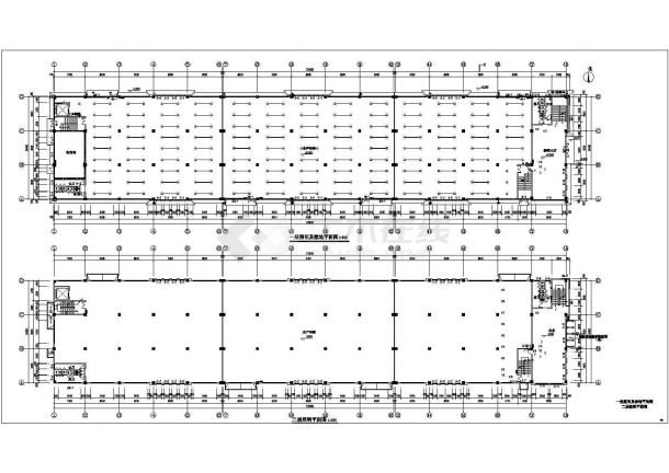 苏州某地上四层钢筋混凝土结构工业园全套电气图纸（二级负荷，第三类防雷）-图二