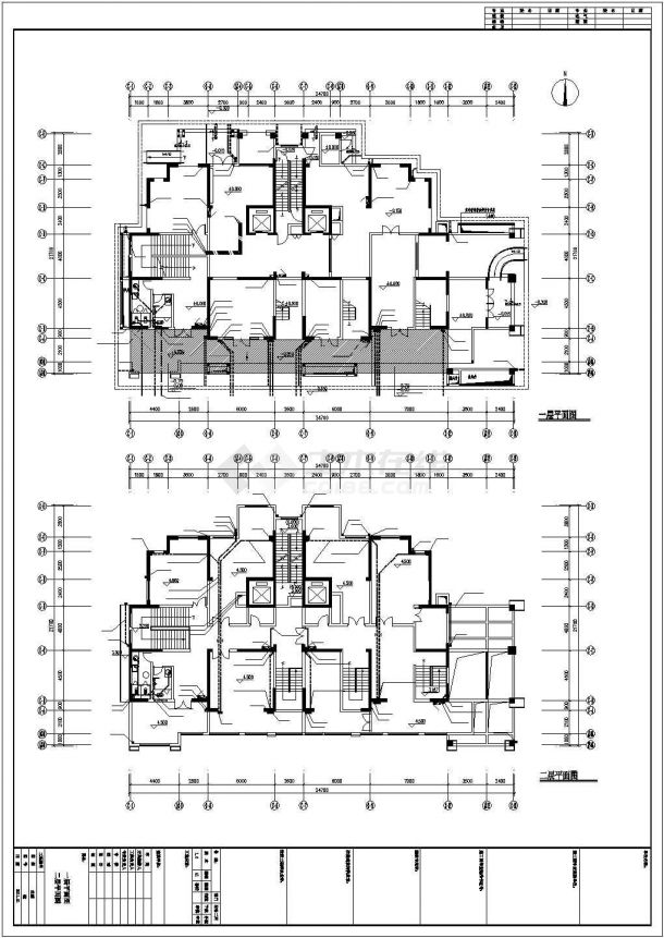 [福建]28层高档住宅楼给排水施工图纸-图一
