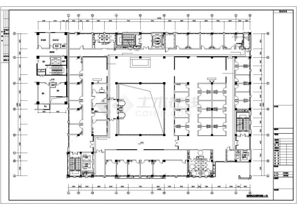 某15436.92㎡市中心医院七层综合楼电气全套施工图纸（一级负荷）-图二