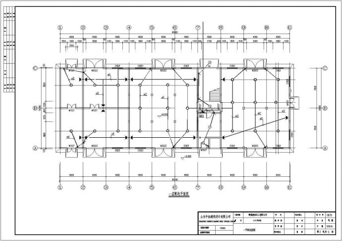 某地化工有限公司车间电气设计方案图_图1