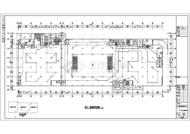 综合楼建筑电气全套设计图（一类综合楼）-图二