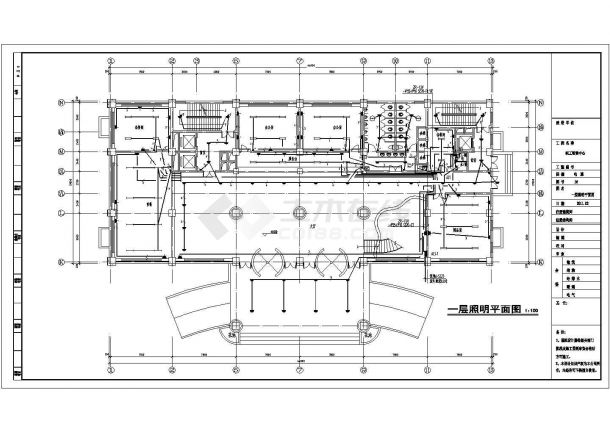 某20020.88㎡十五层商业综合楼全套电气施工图纸（一级负荷）-图一