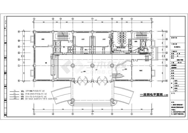 某20020.88㎡十五层商业综合楼全套电气施工图纸（一级负荷）-图二