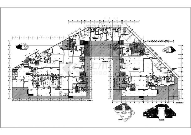 [浙江]1687.9㎡大型小区地下人防工程电气施工图纸-图二