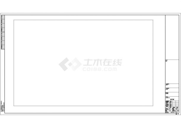 【天津】7202㎡大型工业项目强电系统电气施工图纸（含完整变配电系统）-图一