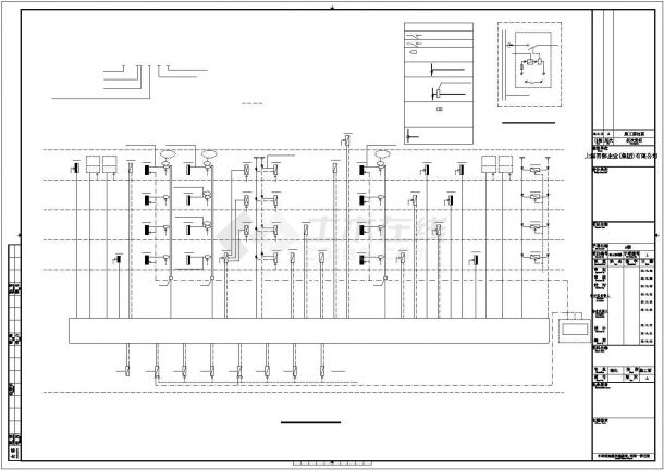 [江西]75000㎡四层综合商业街全套电气施工图纸192张（知名设计院）-图二
