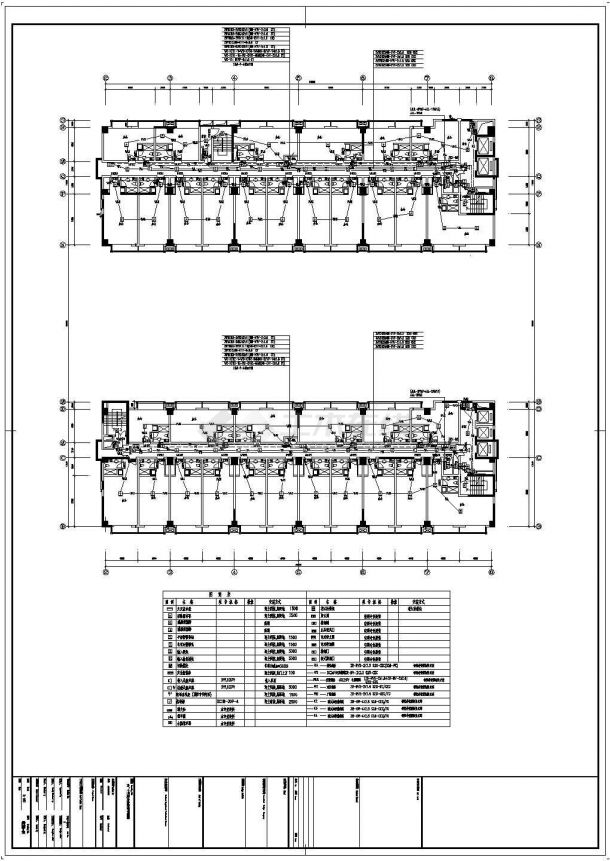 【江苏】45694㎡综合购物中心全套电气施工图纸（完整供配电系统）-图二