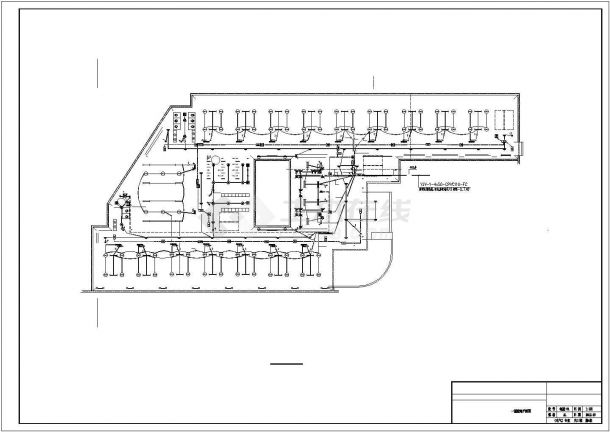 [长沙]4408.8㎡三层钢筋混凝土结构医院兼收容所电气施工图纸-图二