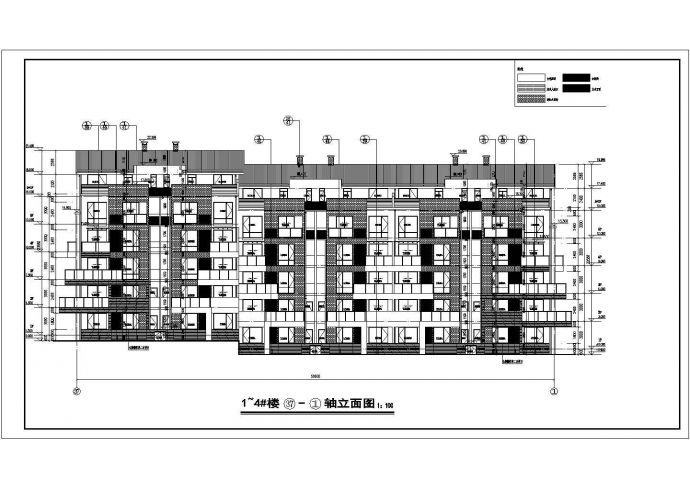 某地区某六层楼住宅建筑设计施工图_图1