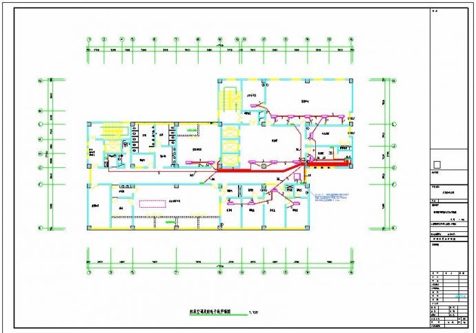 安徽某十一层门诊综合楼全套电气施工图纸（含审图意见与修改回复）_图1