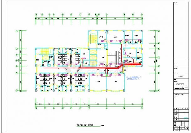 安徽某十一层门诊综合楼全套电气施工图纸（含审图意见与修改回复）-图二