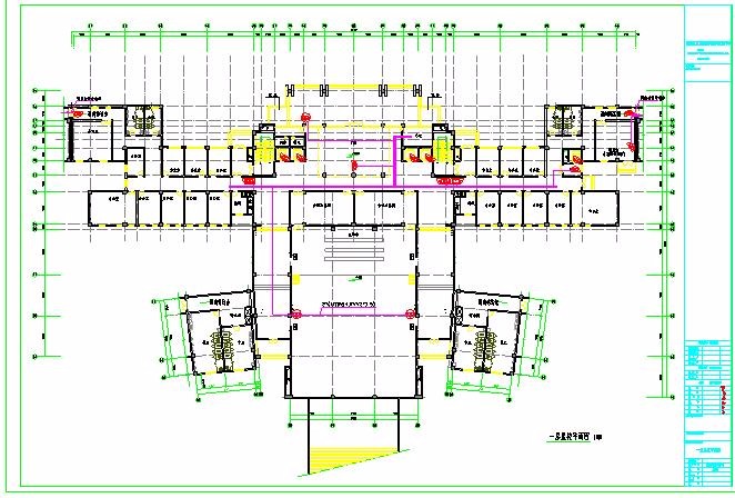 [安徽]某十六层钢筋混凝土结构办公大楼智能监控系统电气图_图1