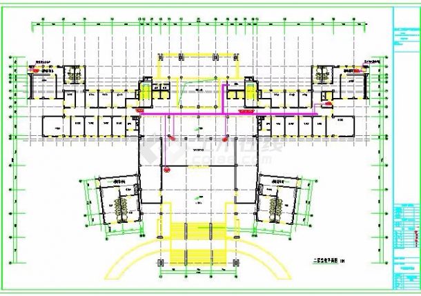 [安徽]某十六层钢筋混凝土结构办公大楼智能监控系统电气图-图二