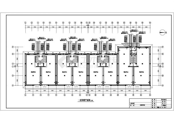 六层商住楼采暖通风系统设计施工图（含给排水系统）-图二