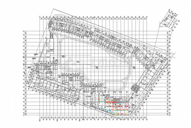[广东]170000㎡住宅楼地下车库及设备用房通风排烟系统设计施工图（含给排水专业系统设计）-图一
