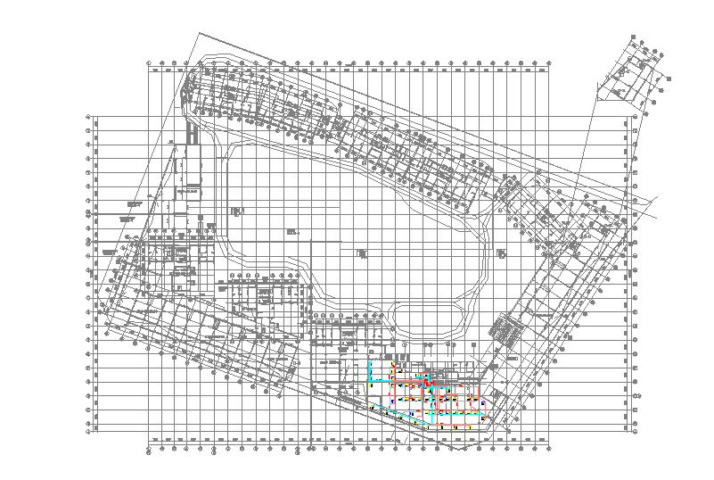 [广东]170000㎡住宅楼地下车库及设备用房通风排烟系统设计施工图（含给排水专业系统设计）