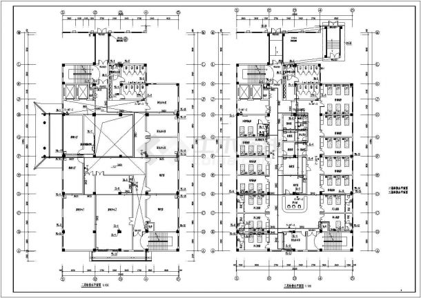 [河南]六层中医院综合病房楼给排水及消防系统施工图（大院出品）-图二