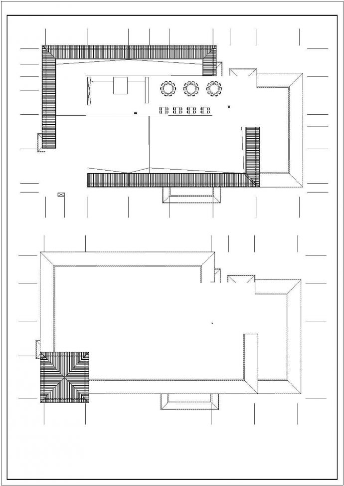 [重庆]2130.7㎡四层学生食堂给排水施工图_图1