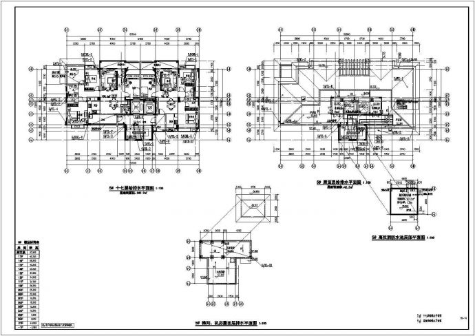 [江西]13579㎡九层商业建筑给排水消防施工图_图1
