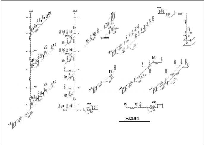 [辽宁]4847.9㎡五层学校综合楼给排水消防施工图_图1