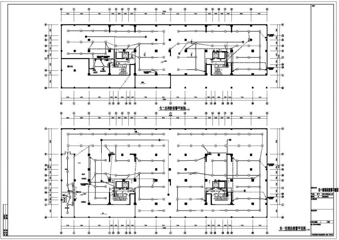 [十堰]某18000㎡十八层商住楼电气全套施工图纸（二级负荷）_图1