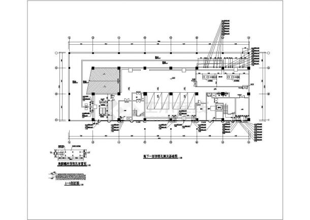 [江苏]16072.07㎡十一层商业大厦给排水消防施工图-图一