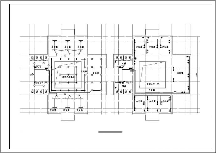 [四川]某有限公司地上三层办公楼电气施工图纸（二级负荷）_图1