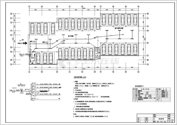 [青岛]某3479.06㎡六层住宅楼电气施工图纸（三级负荷）-图一