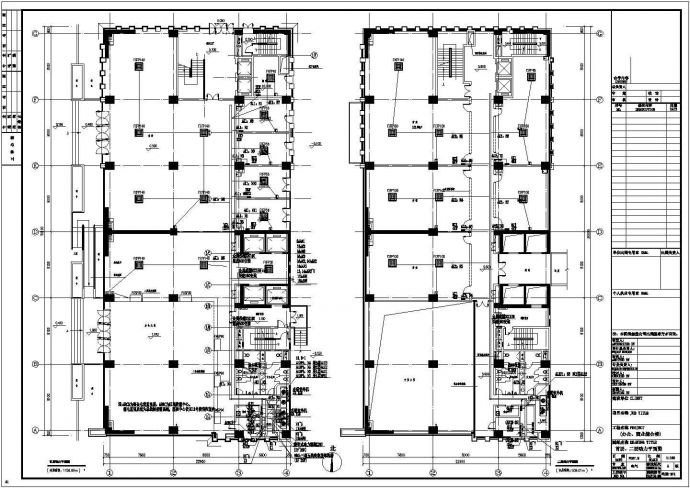合肥26层商业办公楼强电设计全套图_图1