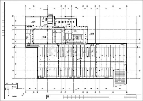 [浙江]9300㎡四层科研办公楼给排水施工图纸-图二