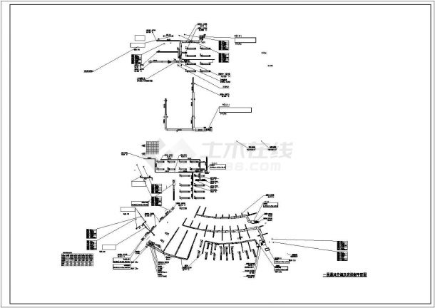 [湖南]某地上十一层公共建筑空调通风设计施工图（地源热泵系统）-图一
