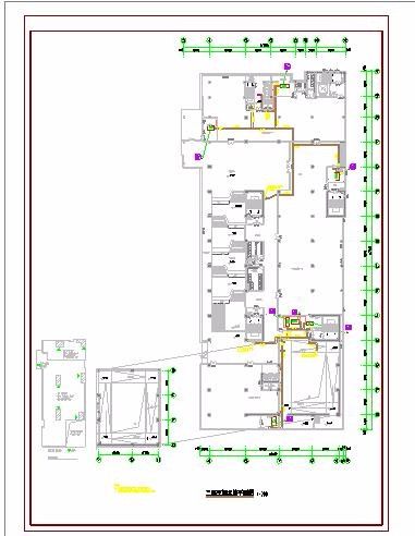[广东]27000平米多层公共建筑空调通风及防排烟系统设计施工图（节能设计）-图一