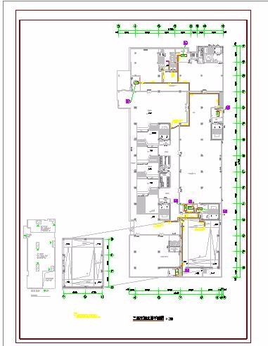 [广东]27000平米多层公共建筑空调通风及防排烟系统设计施工图（节能设计）_图1