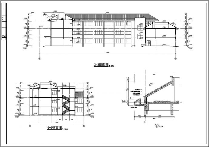 某地九层框架结构医院综合楼建筑设计施工图纸_图1