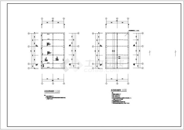 某办公楼全套施工图（建筑及结构）-图一