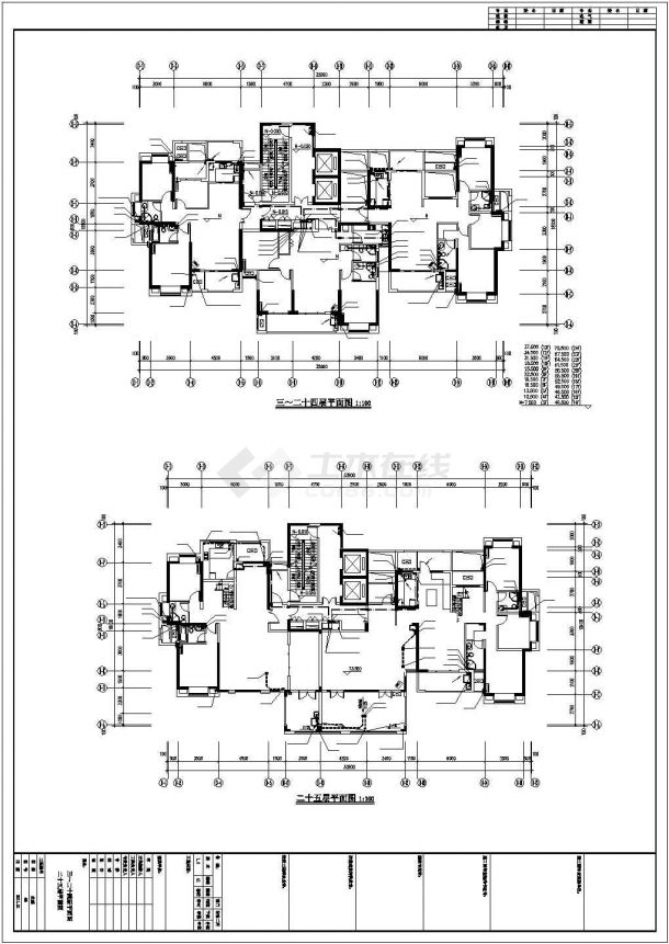 [福建]26层高档住宅楼给排水施工图纸-图二