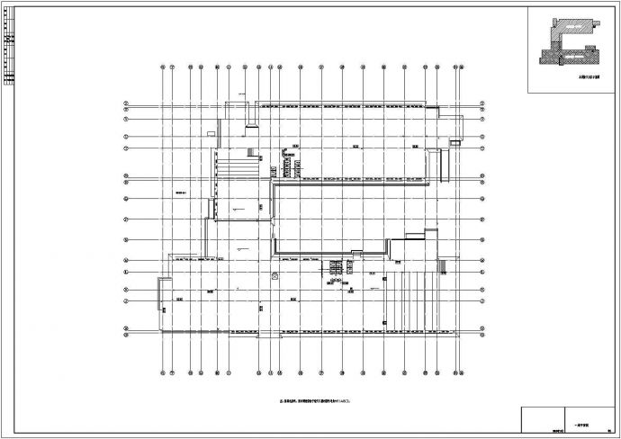 [重庆]某20560.9㎡五层大学特教中心给排水设计施工图纸_图1